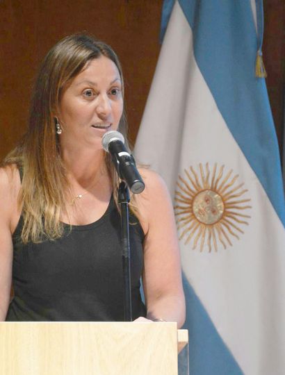 Valeria Arata, diputada provincial por el Frente Renovador.