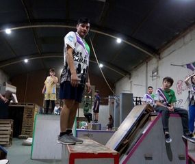 “Sin Límites”, el espacio de parkour que se instaló en Junín y cumple un año