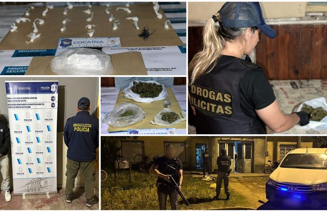 Fue detenido en Los Toldos por vender estupefacientes