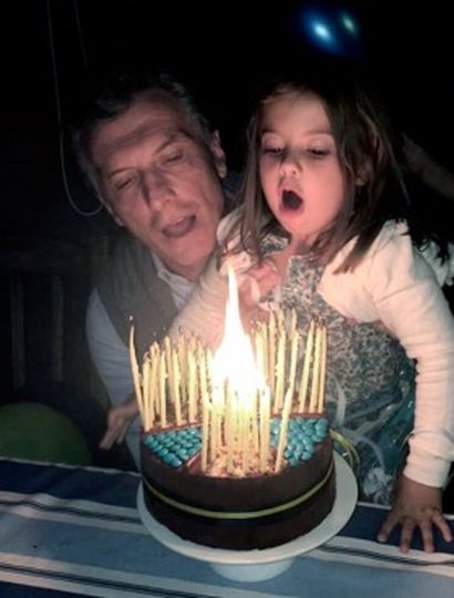 Macri celebra su cumpleaños con su familia en San Martín de los Andes