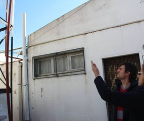 Realizan obras en el Hogar de Ancianos de Alberdi