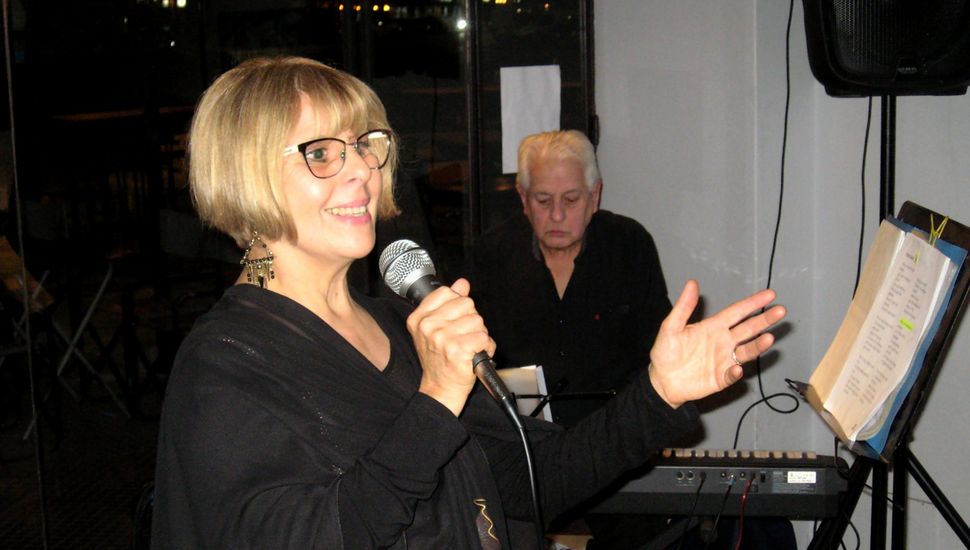 María Angela Picchi y Alfredo Farías.