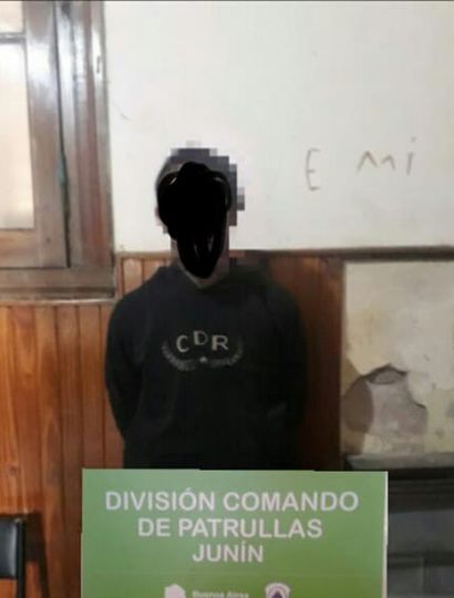 El joven de nacionalidad uruguaya, quedó detenido.