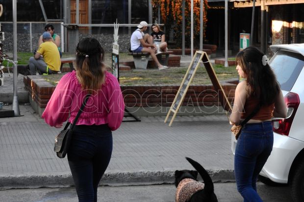 La ciudad fue un “horno” en pleno invierno, ayer.