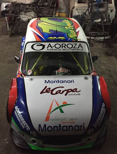 Nicolás Bonello quiere coronarse campeón en la Promocional 1100 c.c., hoy en el circuito de Colón con este auto del ME Racing.