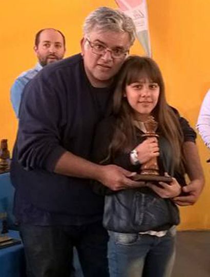 Sofía Bontempi, campeona sub 12.