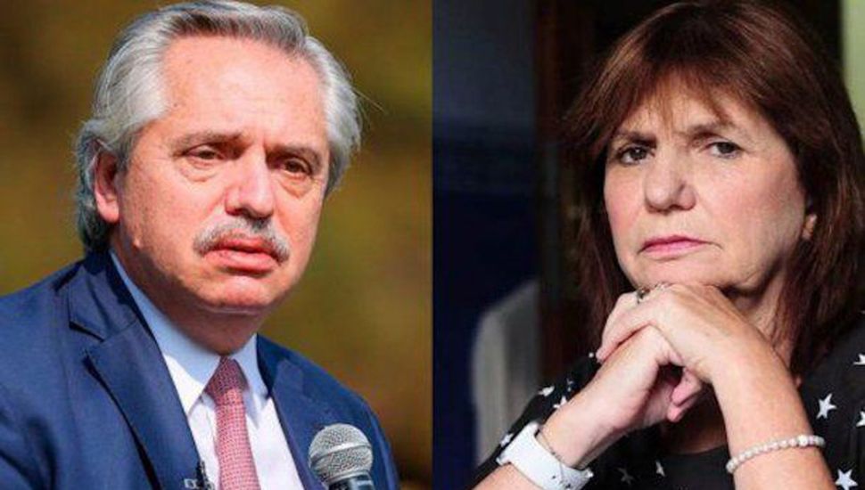 Alberto Fernandez y Patricia Bullrich