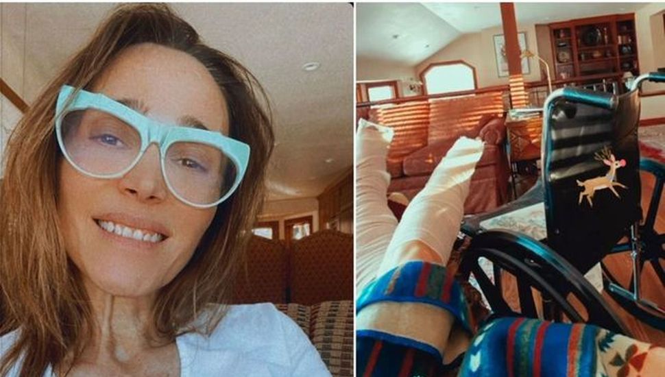 En silla de ruedas, Vero Lozano se recupera tras su accidente