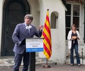 Detuvieron a Puigdemont en la isla de Cerdeña