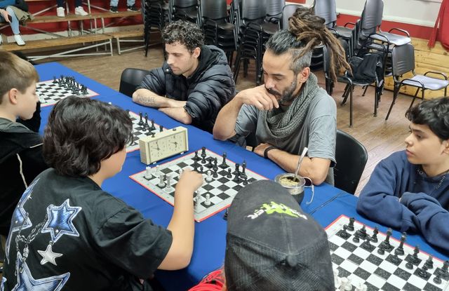 Se disputó el primer Torneo Abierto del Taller Municipal de Ajedrez de Rojas