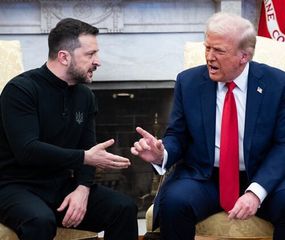 Trump, desencajado: arremetió con todo contra Zelenski