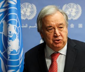 Guterres visitó la Antártida