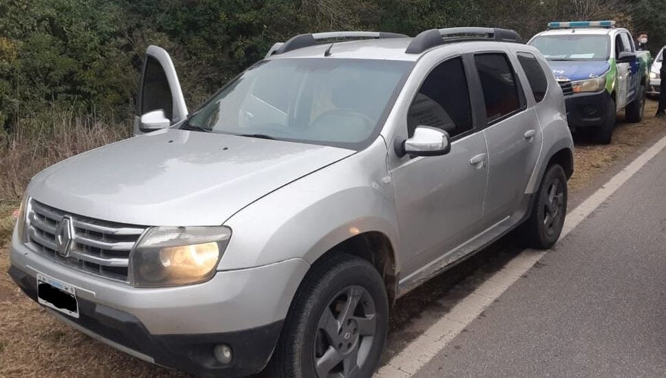 Fueron interceptados en Ruta 41, en Mercedes.