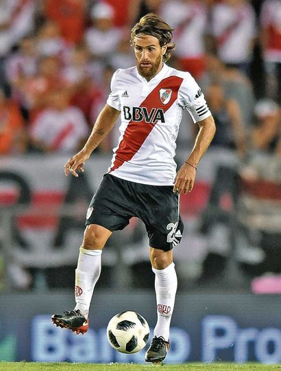 Leonardo Ponzio, capitán y emblema de River Plate.