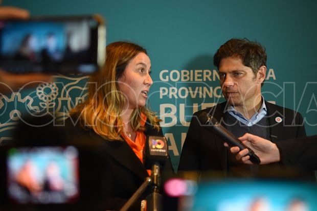 Kicillof en Junín