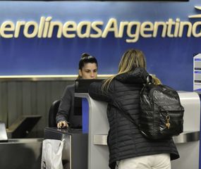 Aerolíneas Argentinas dio ganancia