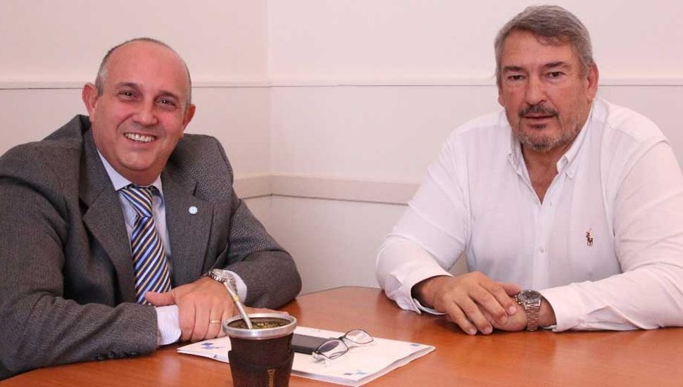 El intendente Guerrera recibió y compartió actividades con el diputado Jorge  D´ Onofrio • Diario Democracia