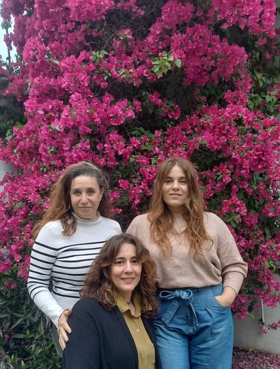 Lilah Ferraro, Lola Barrios Expósito y Verónica Fabi.