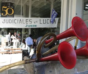 Judiciales anunciaron un paro