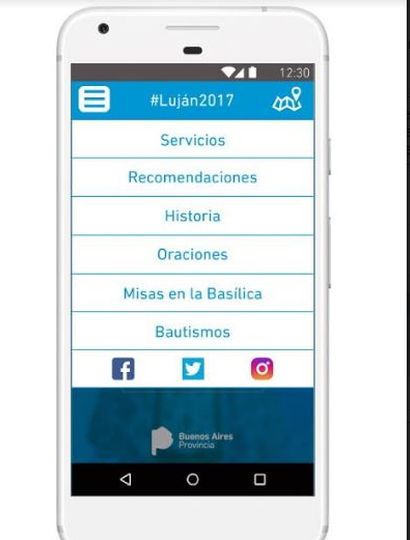 Peregrinación 2.0: la Provincia lanzó una app para asistir a los fieles que caminen a Luján