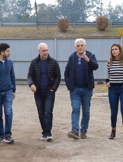 Rodríguez Larreta recorrió Florencio Varela