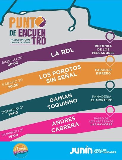 En esta oportunidad habrá shows de folclore, cumbia, DJ, rock, bossa nova y jazz.