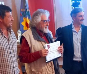 Declararon ciudadanos ilustres a Moisés Lebensohn, Abel Miguel y Carlos Buono