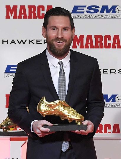 Messi ganó nuevamente la  "Bota de Oro", en Europa