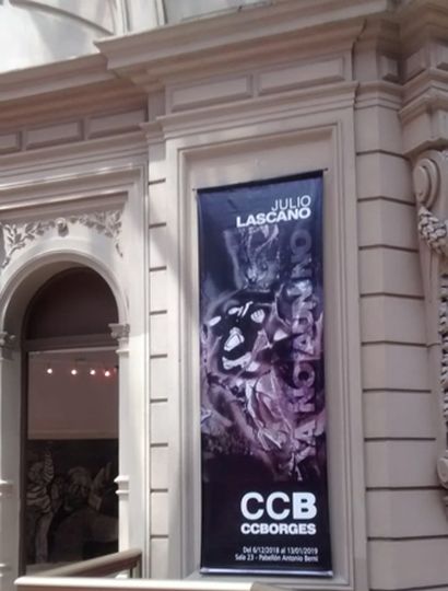 Lascano, en el Cultural Borges, hasta el 13 de enero de 2019.