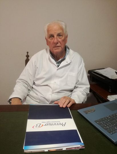 Desde que se instaló en Junín, en 1974, el doctor Domingo Ferraiuolo construyó una importante trayectoria profesional.