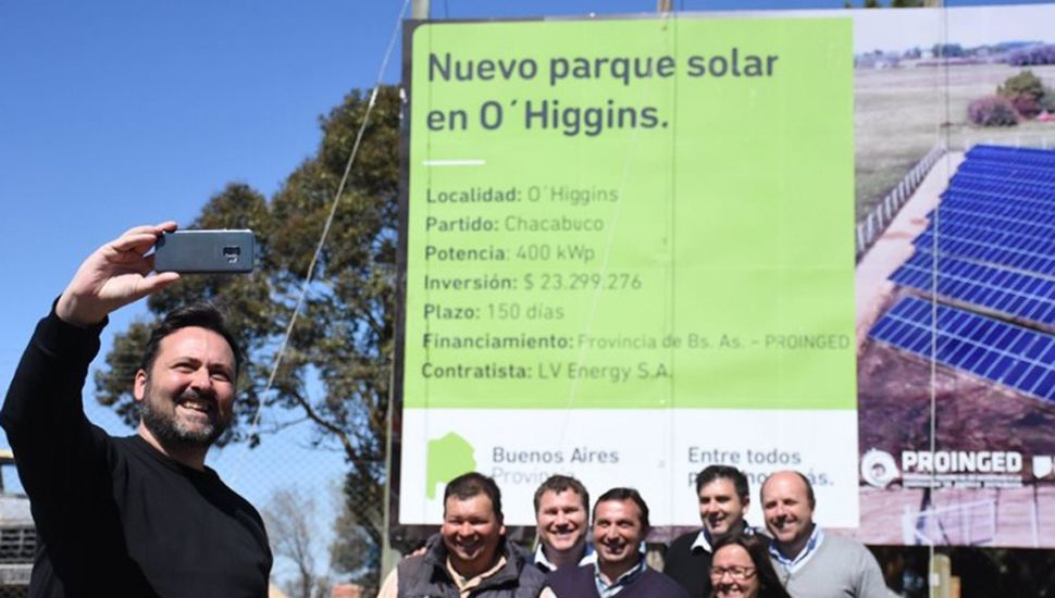 La granja fotovoltaica abastecerá de energía a todos los vecinos de la localidad.