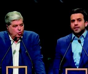 Debate en Brasil termina con un sillazo de un candidato a su oponente