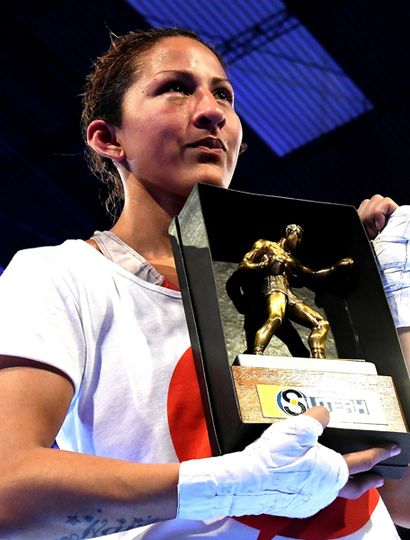 Julieta Cardozo obtuvo el título sudamericano de peso gallo.