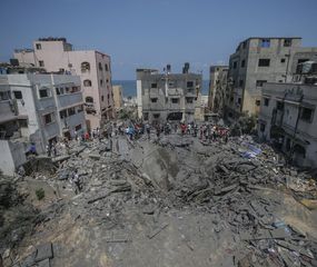 Israel prevé fuertes ataques sobre Gaza