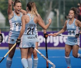 Primer triunfo de "Las Leonas" en el Champions Trophy