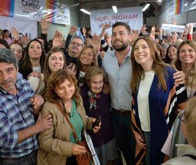 Vidal visitó Hurlingham, Cañuelas y Monte