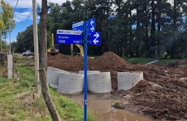 Colector cloacal de Av. 9 de Julio: se pone en marcha el tramo final de su primera etapa