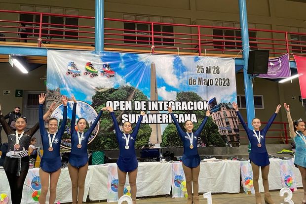 La Escuela de Antonela Salomone participó  del Torneo Open de integración sudamericana