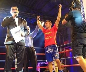 “La maquinita” Héctor Andrés Sosa logró una gran victoria por nocaut en Trenque Lauquen