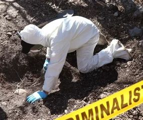 Hallan 68 bolsas con restos humanos