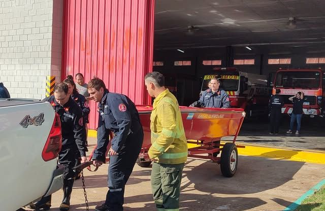 Temporal en Rojas: buscan intensamente a dos personas desaparecidas