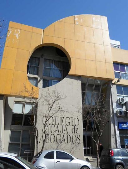 Frente del Colegio de Abogados de Junín.