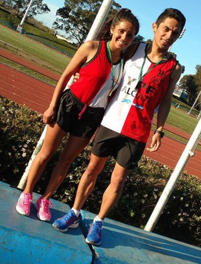 Andrea Silva y Jonathan García lograron cuatro medallas para Junín, en Mar del Plata.