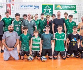 El vóley de Sarmiento recibió donaciones