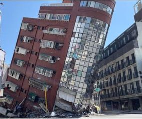 Taiwán sufrió el peor terremoto en 25 años
