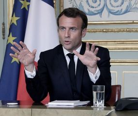 Macron anunció un “cheque alimentario” contra la inflación