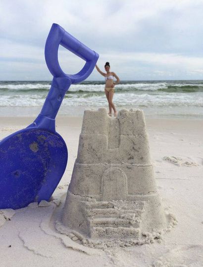 Fotos en la playa: un clásico de verano que estas personas hicieron diferente