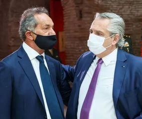 Scioli brindó su respaldo a Fernández