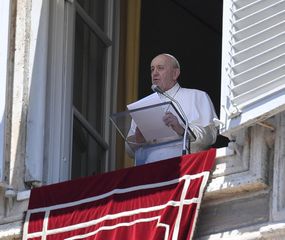 El Papa instó la ayuda de políticos