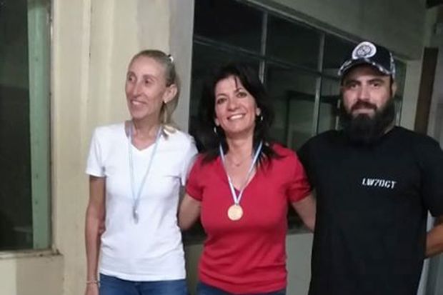 Entrega de premiaciones en el Tiro Federal de Junín